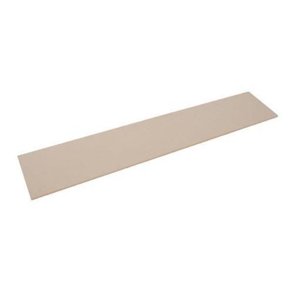 Commercial 12 in x 63 in x 1/2 in White Cutting Board 86154